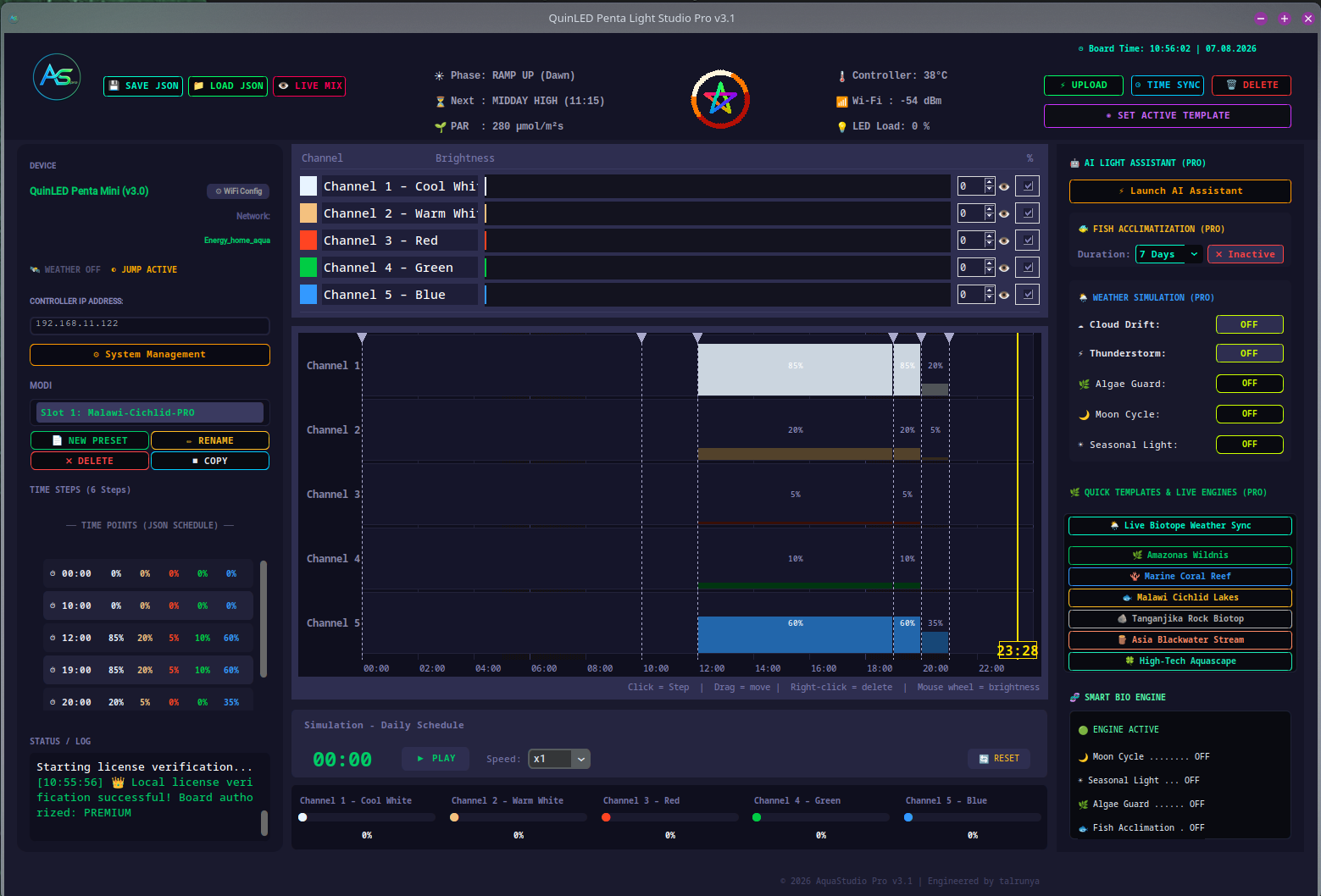 AquaStudio Pro Screenshot 04