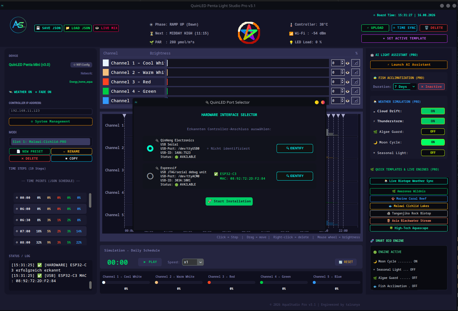 AquaStudio Pro Screenshot 09